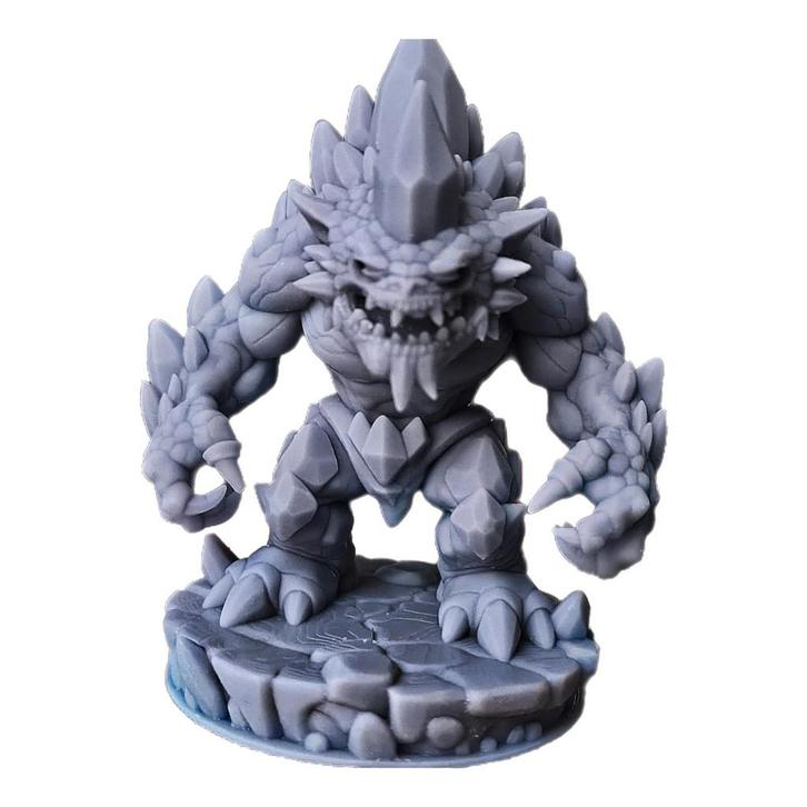 Dungeons & Dragons, D&D, HeroQuest, miniature Golem ice, Hobby en Vrije tijd, Wargaming, Overige soorten, Ophalen of Verzenden