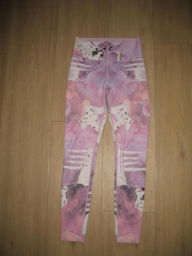 Aim'n Sport Legging Roze Tinten Maat S, Kleding | Dames, Sportkleding, Zo goed als nieuw, Fitness of Aerobics, Roze, Ophalen of Verzenden