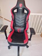 MSI gaming stoel (CH110), Huis en Inrichting, Bureaustoelen, Ophalen, Gebruikt, Zwart, Gaming bureaustoel