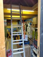 Driedelige Altrex zoldertrap, Doe-het-zelf en Verbouw, Ladders en Trappen, Ophalen, 2 tot 4 meter