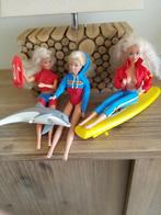 Leuke set barbies baywatch ., Kinderen en Baby's, Speelgoed | Poppen, Ophalen of Verzenden, Zo goed als nieuw, Barbie
