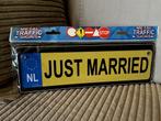 Just married , autoraambord, Ophalen of Verzenden, Pand50, Info@pand50.nl, Printer29Coevorden