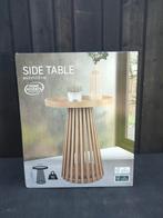 Japandi Bijzettafel - Nieuw in Doos!, 45 tot 60 cm, Japandi, Minder dan 55 cm, Rond
