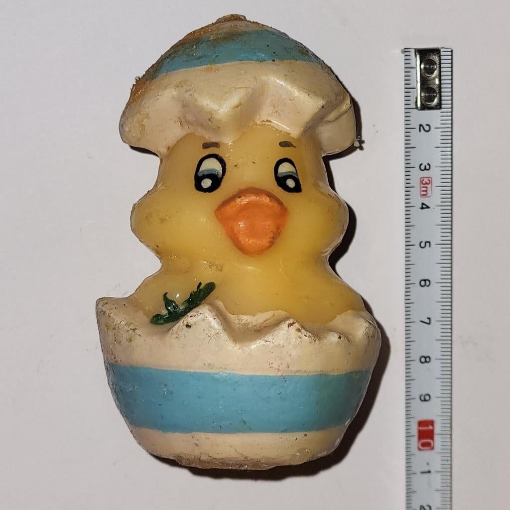 vintage Kaarsen figuurtjes voor Pasen Kerstmis en keramiek, Diversen, Pasen, Ophalen of Verzenden