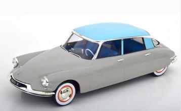 Citroen DS 19 1956 Grijs / Turquoise 1/18 NOREV ref. 181763 beschikbaar voor biedingen