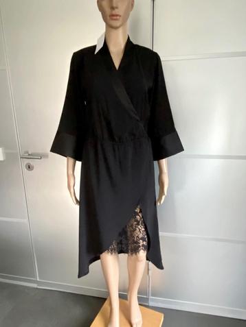 i69 Nieuw: Vila jurk maat 36=S feest-jurkje zwart beschikbaar voor biedingen