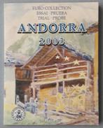 Andorra 2003 euro collection trial probe, euromunten, Ophalen of Verzenden, Overige landen