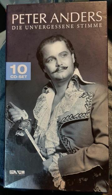 Peter Anders - Die unvergessende Stimme - 10 originele cds beschikbaar voor biedingen