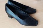 Jana Leren pumps in mooie staat - mt 39, Jana, Pumps, Zwart, Ophalen of Verzenden