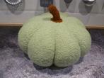 Groot licht groen teddy stof decoratie pompoen Herfst, Ophalen of Verzenden, Zo goed als nieuw