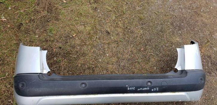 PEUGEOT 207 SW ACHTERBUMPER BJ 2007 2010, Auto-onderdelen, Carrosserie en Plaatwerk, Bumper, Achter, Gebruikt, Ophalen of Verzenden