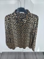 Panter blouse van Loavies mt s 1 x gedragen, Bruin, Ophalen of Verzenden, Maat 36 (S), Loavies