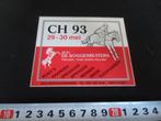 sticker twisk lr pc de koggenruiters paard CH 1993 *, Ophalen, Zo goed als nieuw, Bedrijf of Vereniging