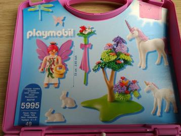 Playmobil koffertje 5995 elfje eenhoorn beschikbaar voor biedingen