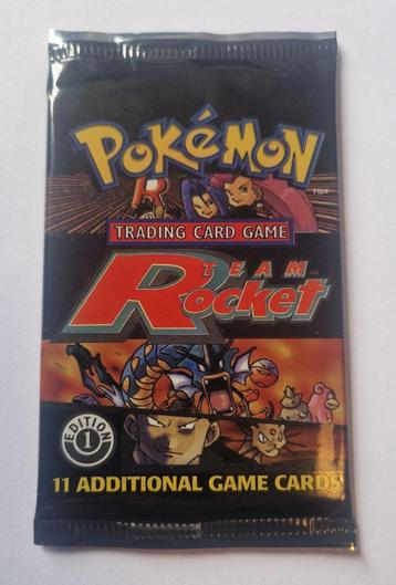 Pokemon - 1st edition - team rocket - booster pack beschikbaar voor biedingen