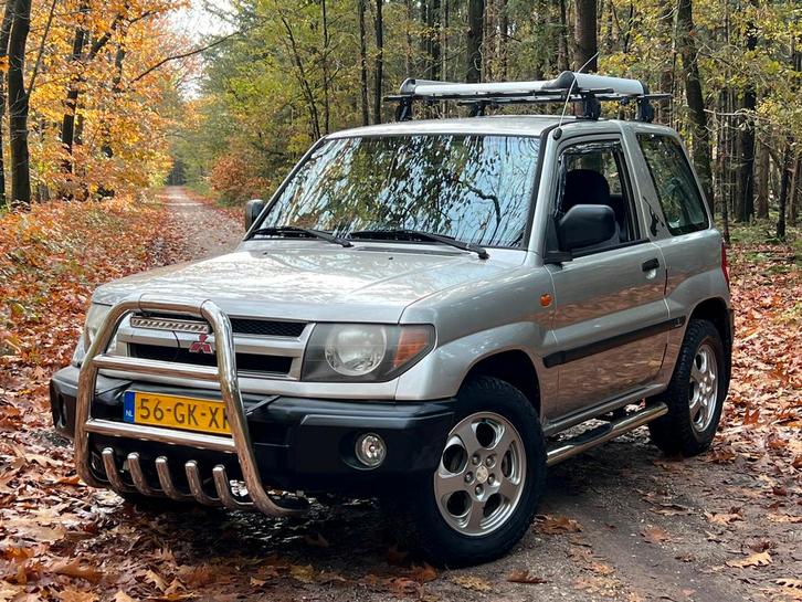 Mitsubishi Pajero 1.8 GDI Pinin | Bullbar, Camera, Nw. APK, Auto's, Mitsubishi, Particulier, Pajero, 4x4, Achteruitrijcamera, Airbags