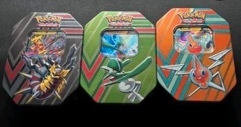 Pokémon hidden potential tins - 2x Fusion Strike & 2x Lost O, Hobby en Vrije tijd, Verzamelkaartspellen | Pokémon, Nieuw, Overige typen