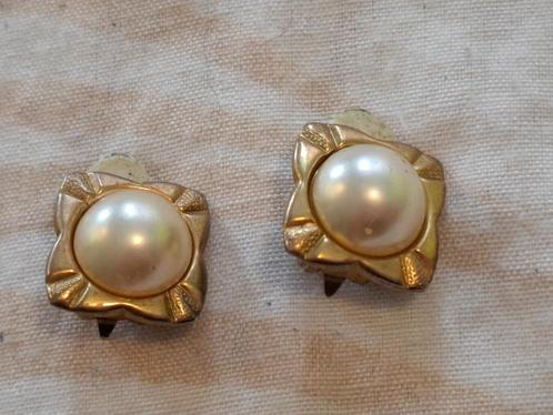 Vintage clips, Sieraden, Tassen en Uiterlijk, Oorbellen, Overige materialen, Ophalen of Verzenden