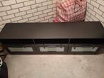 Ikea Tv meubel conditie perfect zwart 180cm breed 53cm hoog, Ophalen, 150 tot 200 cm, Eikenhout, Zo goed als nieuw