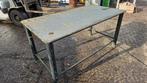 Werkbank stalen, Ophalen, Rechthoekig, Metaal