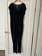 Velours jumpsuit maat 48 Violeta by Mango, Kleding | Dames, Mango, Zwart, Ophalen of Verzenden, Zo goed als nieuw