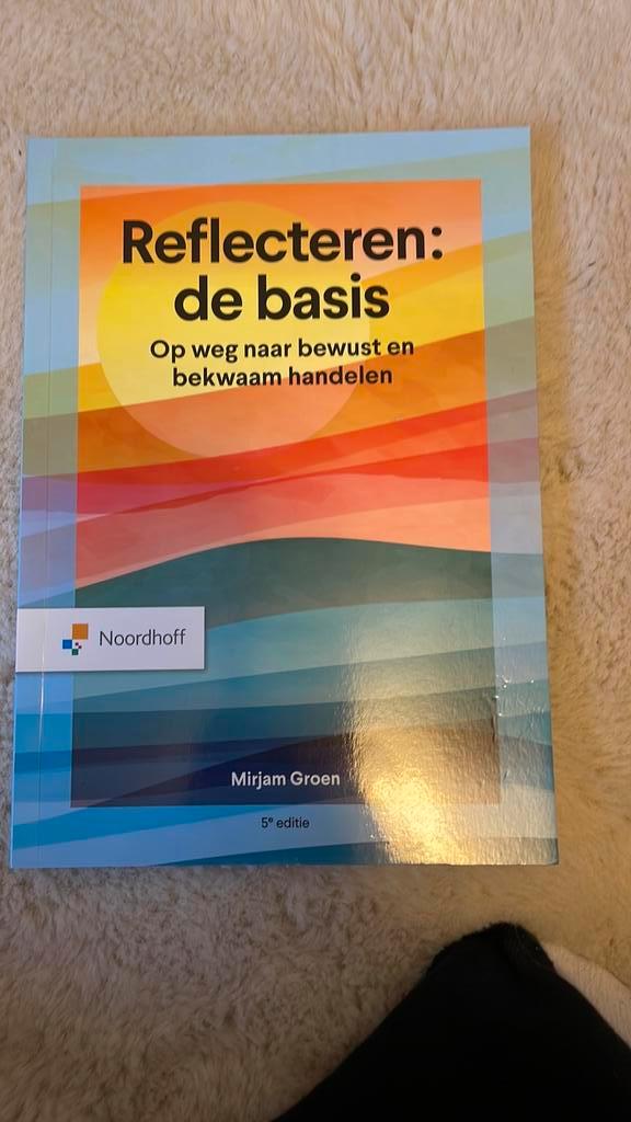 Mirjam Groen - Reflecteren: de basis, Boeken, Politiek en Maatschappij, Zo goed als nieuw, Nederland, Verzenden