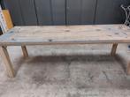 zware eiken werk tafel, Ophalen of Verzenden, Zo goed als nieuw, Hout