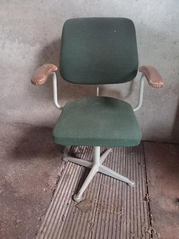 Vintage bureaustoel/antieke bureaustoel