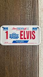 Elvis Presley: metalen plaatje, Verzamelen, Ophalen of Verzenden, Zo goed als nieuw