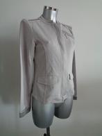 Monari lichtgrijs vest met Swarovski, mt. 38, Nieuw, kaartje, Maat 38/40 (M), Nieuw, Grijs, Verzenden