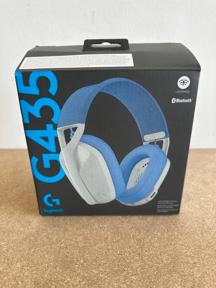 Logitech G435 LIGHTSPEED - Draadloze Gaming Headset, Computers en Software, Headsets, Nieuw, Draadloos, Gaming headset, Ophalen of Verzenden