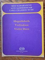 Early Chamber Music Violin Duos, Muziek en Instrumenten, Bladmuziek, Gebruikt, Klassiek, Les of Cursus, Ophalen of Verzenden