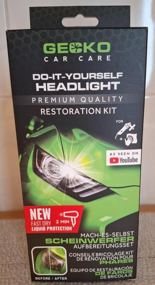 Gecko Headlight restoration kit nooit gebruikt, Auto-onderdelen, Verlichting, Nieuw, Ophalen