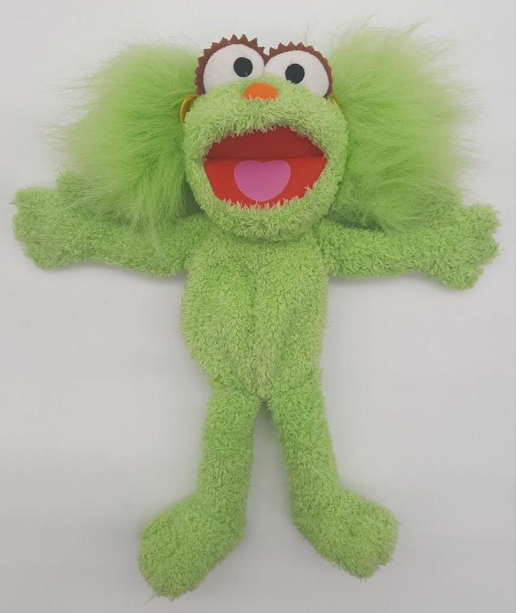 Olive Knuffel tas uit de Franse Sesamstraat uit 2006, Kinderen en Baby's, Speelgoed | Knuffels en Pluche, Zo goed als nieuw, Overige typen