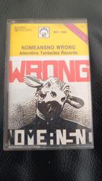 Nomeansno - Wrong [cassette] Punk, Cd's en Dvd's, Ophalen of Verzenden, Zo goed als nieuw, 1 bandje, Origineel