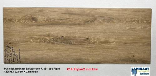 Goedkoop PVC Click Laminaat nodig ? 50 X Kleur v.a €14,95m2, Huis en Inrichting, Stoffering | Vloerbedekking, Nieuw, Laminaat