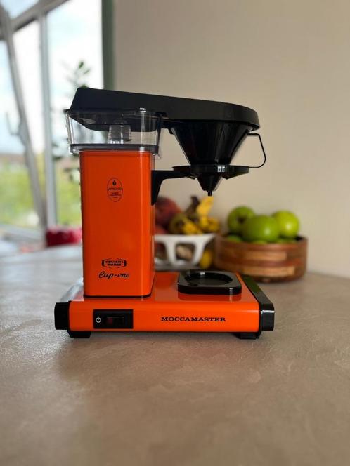 Moccamaster Cup-one Orange, Witgoed en Apparatuur, Koffiezetapparaten, Zo goed als nieuw, Gemalen koffie, Koffiemachine, 1 kopje
