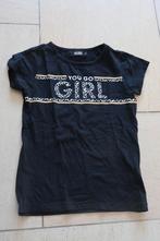 IZGS zwart shirtje Terstal 134 140, Kinderen en Baby's, Meisje, Terstal, Ophalen of Verzenden, Zo goed als nieuw