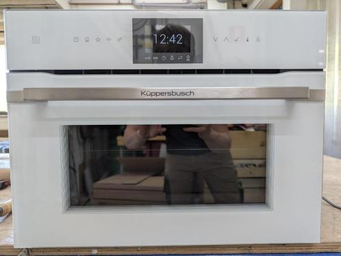 (Nieuw) Kuppersbusch combioven CBM 6550.0W + RVS design kit, Witgoed en Apparatuur, Ovens, Nieuw, Inbouw, Oven, 45 tot 60 cm, 45 tot 60 cm