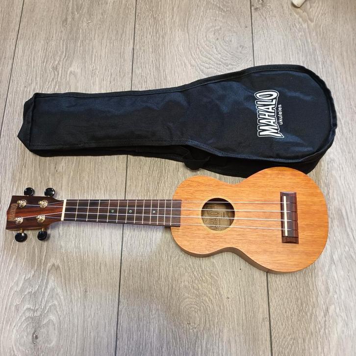 Mahalo Ukelele met Tas - Zo goed als nieuw!, Muziek en Instrumenten, Snaarinstrumenten | Overige, Zo goed als nieuw, Ukelele, Ophalen
