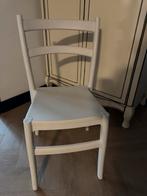 2 Design Keukenstoelen - Wit & Lichtblauw, Ophalen, Kunststof, Twee, Wit