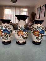 Flora Gouda Plateel holland handwerk, Ophalen of Verzenden