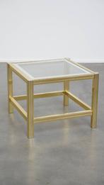 Mooie vintage Hollywood Regency design bijzet/ salontafel, Huis en Inrichting, Tafels | Salontafels, Ophalen, Minder dan 50 cm