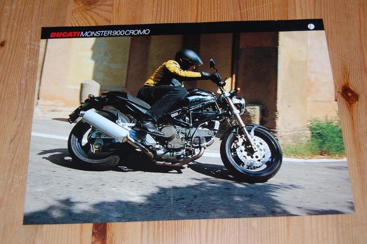Ducati Monster 17 nieuwe verschillende folders, Motoren, Handleidingen en Instructieboekjes, Ducati, Ophalen of Verzenden