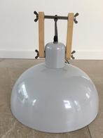 Hanglamp Luvie grijs metaal met hout, Ophalen, Nieuw, Metaal, Modern, industrieel