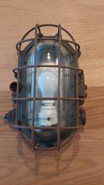 Industriele bunkerlamp, Huis en Inrichting, Lampen | Wandlampen, Gebruikt, Ophalen of Verzenden
