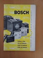Boekje bosch accu overzicht voor auto's, trekkers, scooters, Gelezen, Ophalen of Verzenden, Tractor en Landbouw