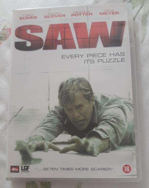 DVD Saw, gore klassieker, Cd's en Dvd's, Dvd's | Horror, Gore, Vanaf 16 jaar, Ophalen of Verzenden