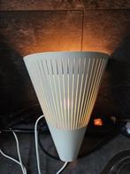 Originele jaren 90 vintage ikea klyka wandlamp, gebroken wit, Ophalen of Verzenden, Zo goed als nieuw, Metaal