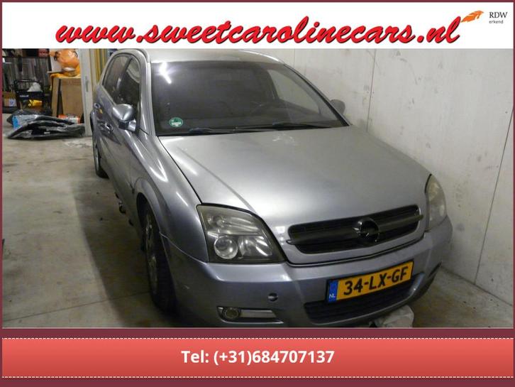 Opel Signum 3.2 V6 EleganceAutomaat VOL! GOED LEZEN!, Auto's, Opel, Bedrijf, Te koop, Signum, Airbags, Airconditioning, Alarm